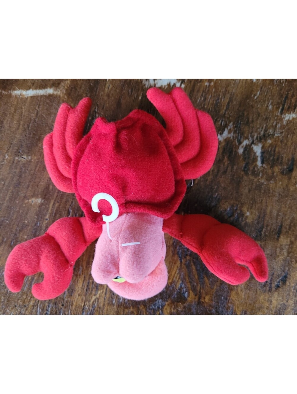 Rare Vintage Sebastian 8" Mini Bean Bag Plush The Little Mermaid Retired